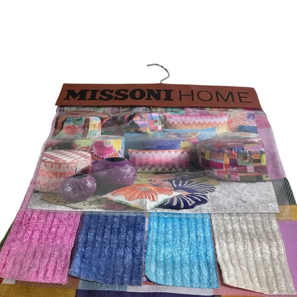 Missoni Home Hanging Bright Geometric Floral Fabric Sample